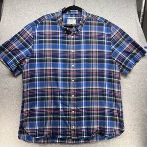 Jos. A. Bank Multicolor Plaid Button Down Shirt